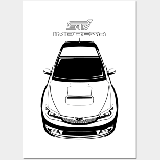 Impreza WRX STI 3rd gen 2008-2014 Posters and Art